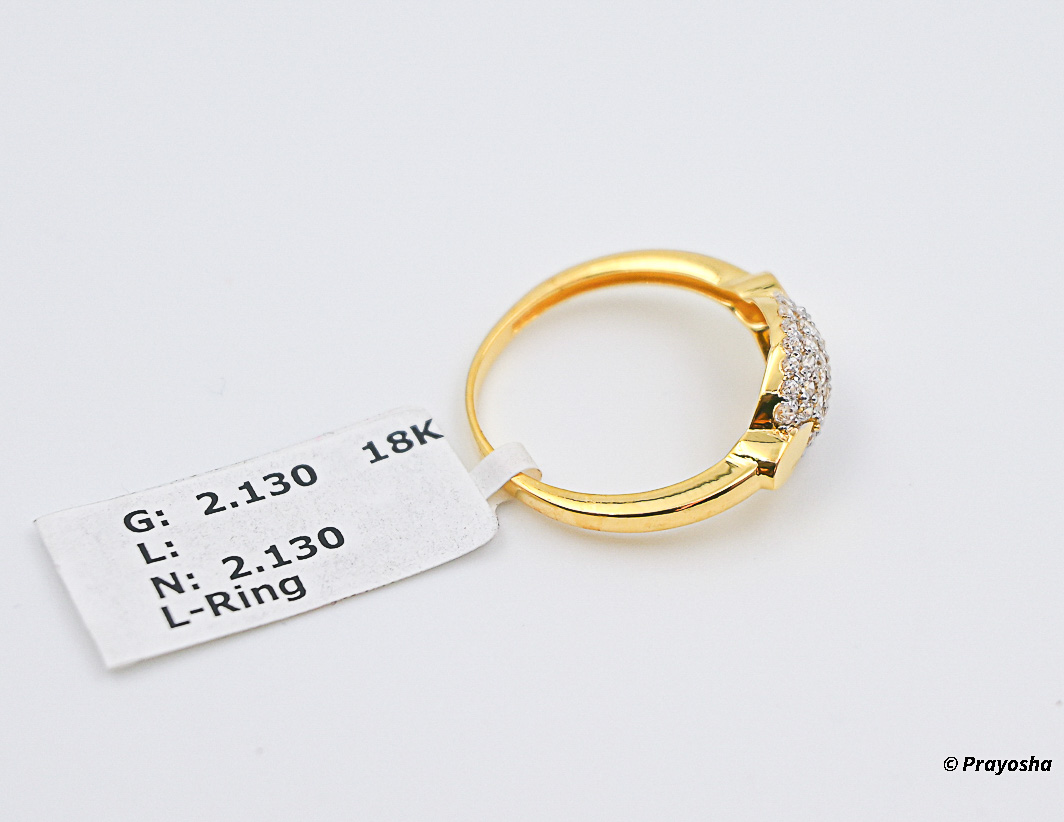 22K 5mm Gold Band Couple Rings JL AU 22K