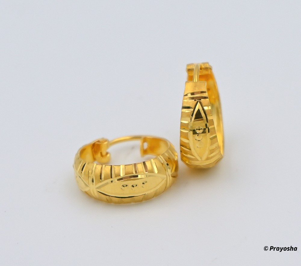 Beautiful gold Earring Design || sonar kaner dul Design - YouTube | Gold  earrings designs, Gold temple jewellery, Temple jewellery earrings
