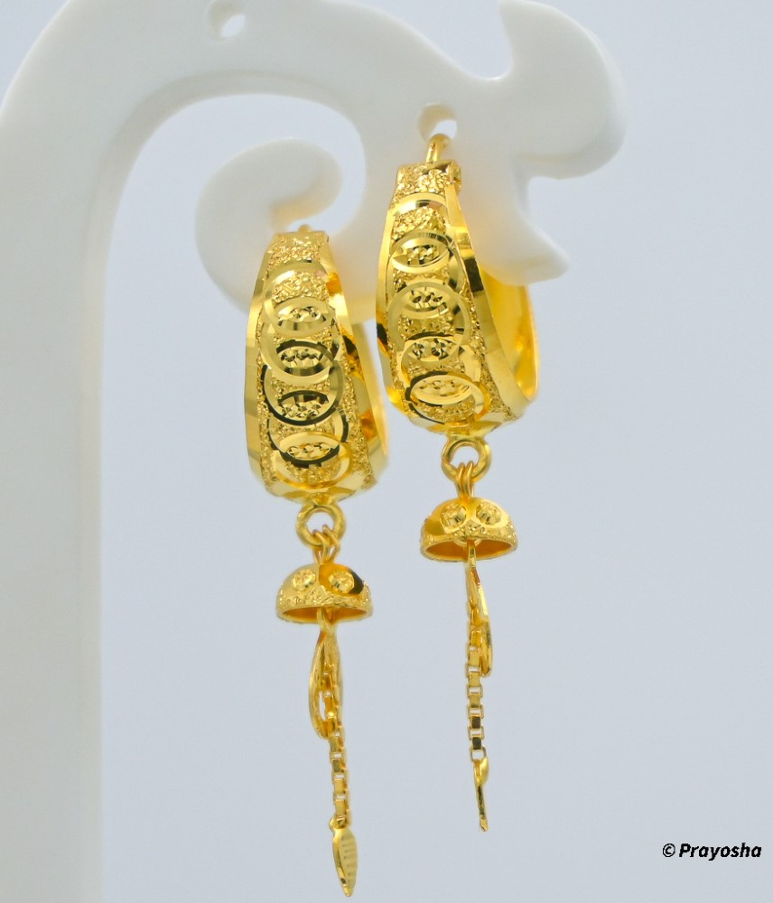 Gold Look Earrings & Tikka Set in Punjabi Traditional jewellery – Timeless  desires collection