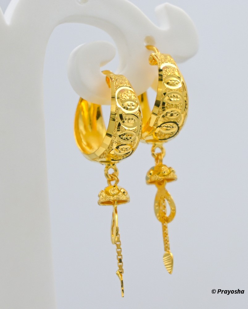 Gold Look Earrings & Tikka Set in Punjabi Traditional jewellery – Timeless  desires collection