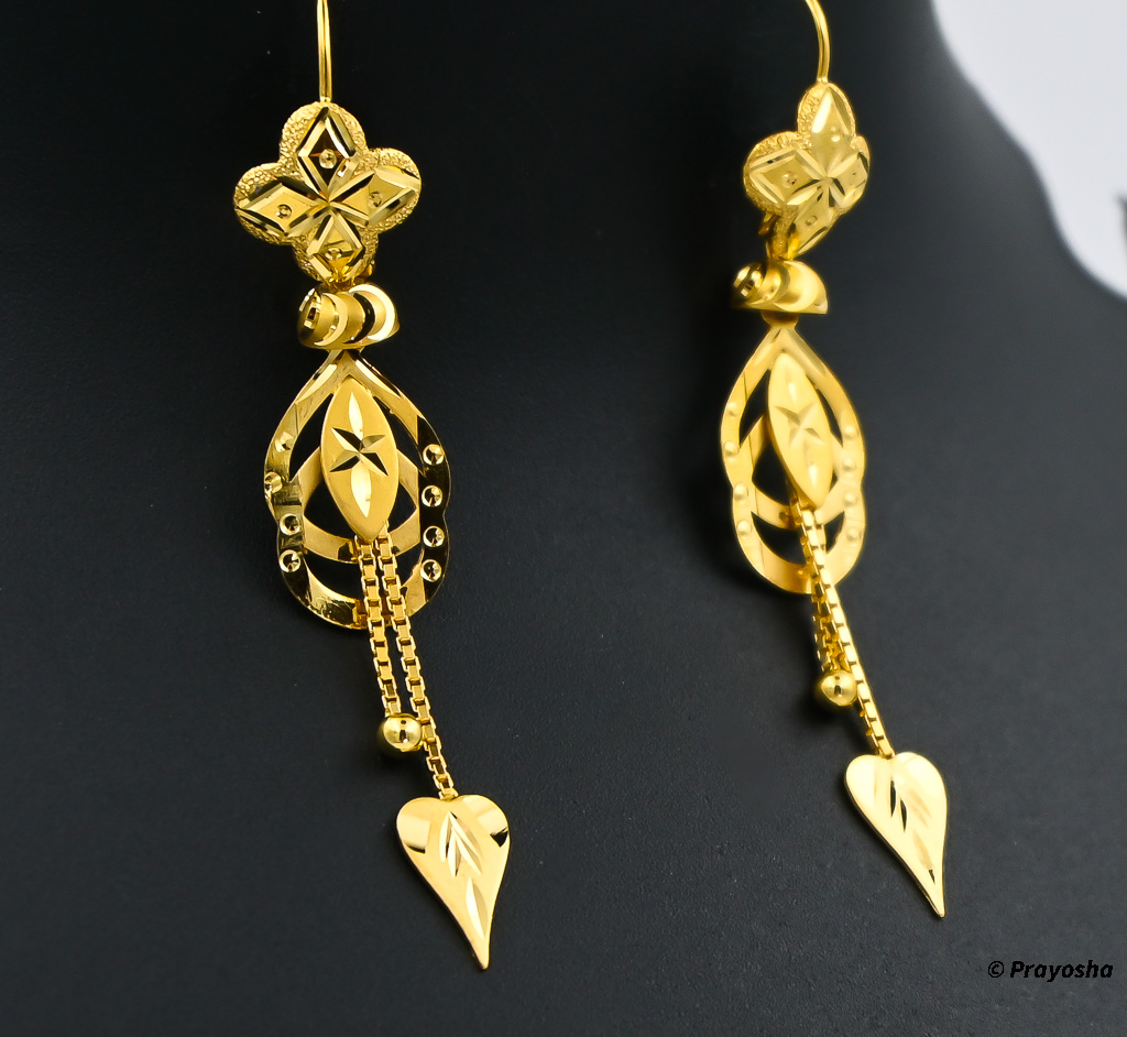 Buy Sui Dhaga Gold Earring For Women @ Start ₹ 12000/-