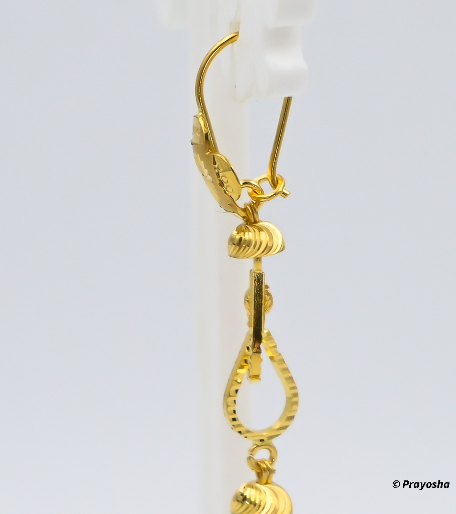 Gold Fancy Earring In Surat - Prices, Manufacturers & Suppliers